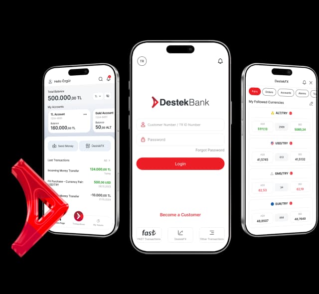 DestekBank Mobile Has Been Renewed