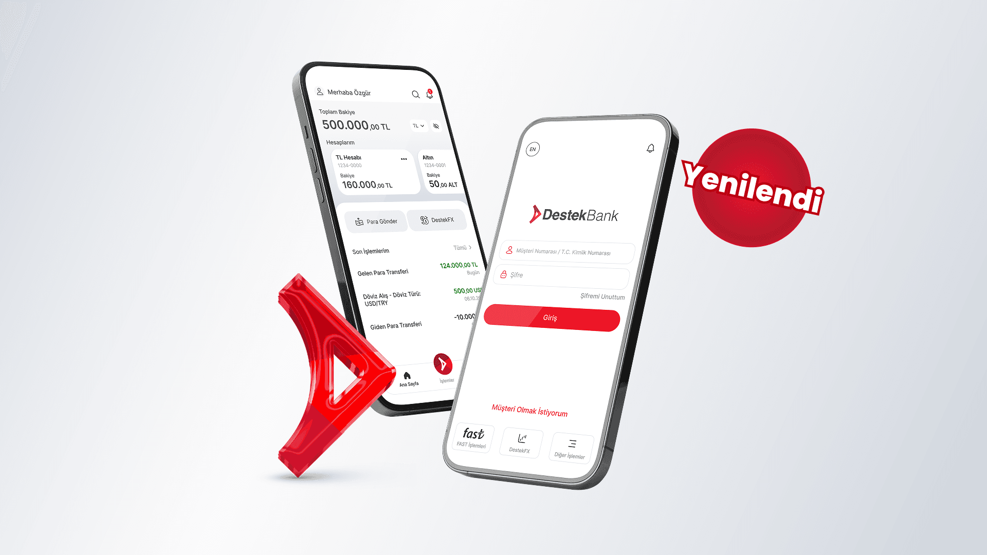 DestekBank Mobil Yenilendi