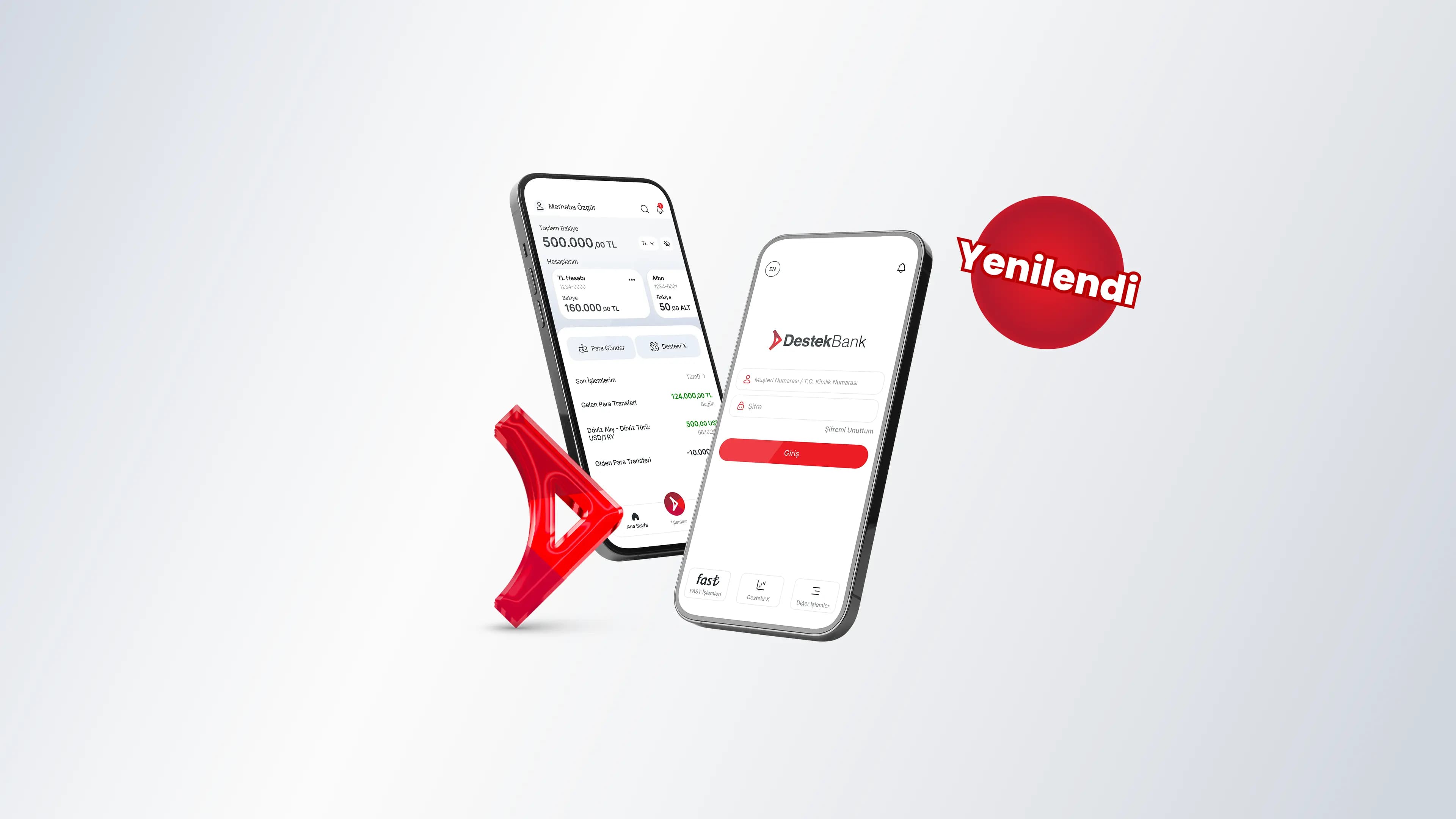 DestekBank Mobil Yenilendi